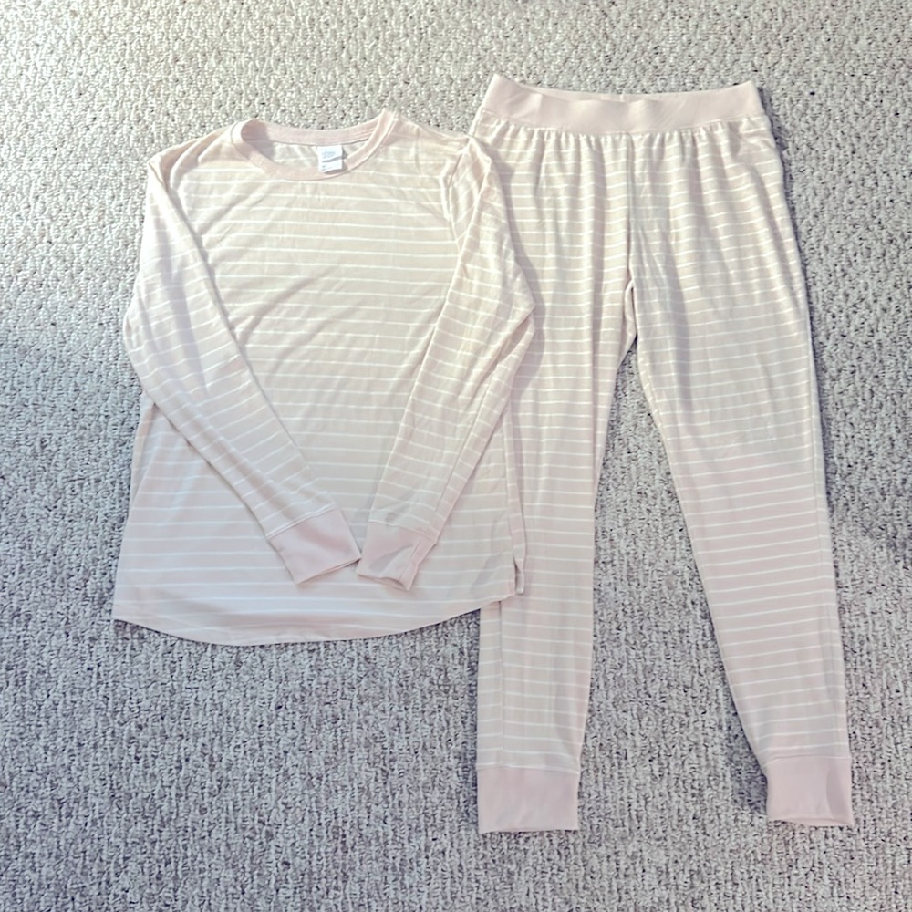 Pink Loungewear Set, Pink Pajama Set, Pink PJ Set
